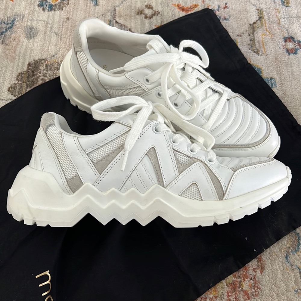 Maje Leather Sneakers | New without Box